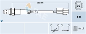 Lambdasonde, CHEVROLET AVEO / KALOS Halvkombi, AVEO / KALOS Sedan, LACETTI, NUBIRA Kombi, REZZO Minibus, minivan, 96419955, 96428810