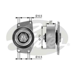 Strammerull, kilerem med ribber, CITROËN,PEUGEOT, 1611424280, 5751.50