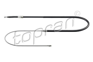 Kabel, parkeringsbremse, Bakre venstre, Høyre bak, SEAT LEON, LEON ST, 5Q0 609 721AR