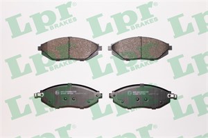 Bremseklosser sett, Framaksel, CHEVROLET SPARK, 96682858