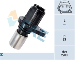 Sensor, kamakselposisjon, TOYOTA YARIS, 1525V3, 1613302880, 90080-19020