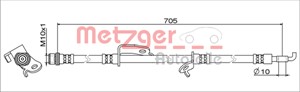 Bremseslange, Framaksel høyre, LEXUS NX, TOYOTA RAV 4 IV, 9094702G85, 90947-02G85