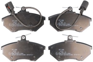 Bremseklosser sett, Framaksel, VW GOLF III, GOLF Variant III, VENTO, 357615116, 357615116A