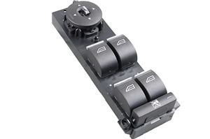 Bryter, vindusløfter, Foran, På førersiden, FORD C-MAX, FOCUS II, FOCUS Sedan II, FOCUS Turnier II, KUGA I, 1486054, 1538535, 1547152, 8