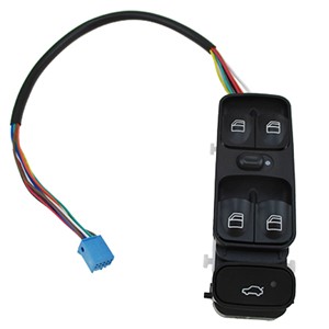 Bryter, vindusløfter, MERCEDES-BENZ C-KLASS [W203], 2038200110, 2038210679, 20382106797167, A2038200110, A2038210679, A20382106797167