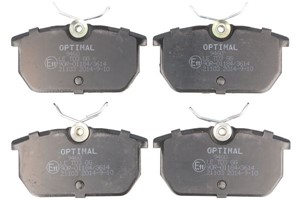 Bremseklosser sett, Bakaksel, ALFA ROMEO,FIAT,LANCIA, 0060765020, 0060777601, 0060945821, 0060950479, 009945823, 60765020, 60777601, 667