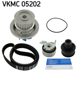 Vannpumpe + registerreimssett, OPEL,VAUXHALL, 09158004, 13 34 041, 13 34 050, 13 34 053, 13 34 646, 56 36 355, 56 36 424, 56 36 738, 6 3