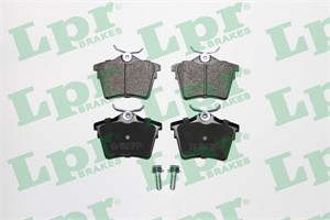 Bremseklosser sett, Bakaksel, CITROËN C5 III, C5 Break III, PEUGEOT 407, 407 Coupé, 407 SW, 607, 425279, 425326, 425404, 425421, 425491
