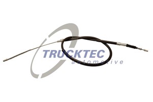 Kabel, parkeringsbremse, Bakre venstre, Høyre bak, MERCEDES-BENZ MB Buss [W631], MB Flak/chassi [W631], MB Skåp [W631], 631 420 1285, 63