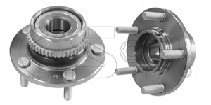 Hjullagersett, Bakaksel, bakaksel begge sider, HYUNDAI TUCSON, KIA SPORTAGE II, SPORTAGE VAN II