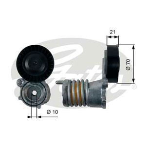 Strammerull, kilerem med ribber, FORD FOCUS II, VOLVO C30, C70 Cabriolet II, S40 II, V50, 1374425, 30650957, 6M5Q6A228AA