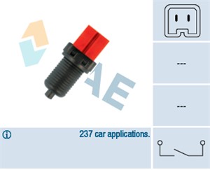Bremselysbryter, CITROËN,FIAT,FORD,LANCIA,PEUGEOT, 4534.27, 4534.37, 941 760 05 59, 96.225.788.80, 96.431.846.80, 9622578880, 9643184680