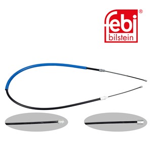Kabel, parkeringsbremse, Bakre venstre, Høyre bak, RENAULT TWINGO I, TWINGO Skåp/halvkombi I, 77 00 427 498, 82 00 700 688