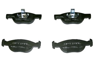 Bremseklosser sett, Foran, FIAT PUNTO, PUNTO Skåp/halvkombi, 77362170, 9948408, 9948410