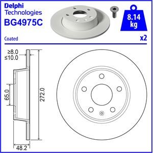 Bremseskive, Bakaksel, AUDI A1, A1 Sportback, 6R0615601, 6R0615601B