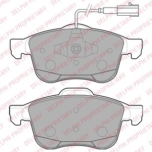 Bremseklosser sett, ALFA ROMEO GIULIETTA, GIULIETTA Skåp/halvkombi, 0000077367959, 77365354, 77367959