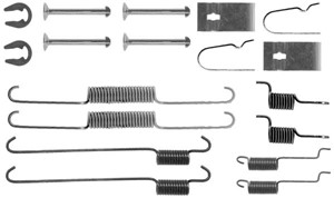 Tilbehørsett, bremsesko, Bakaksel, DAIHATSU,SUZUKI, 22808-15000, 47408-15000