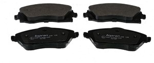 Bremseklosser sett, Framaksel, OPEL,VAUXHALL, 09200108, 16 05 081, 16 05 092, 16 05 964, 16 05 974, 93172261, 93176114, 93184269