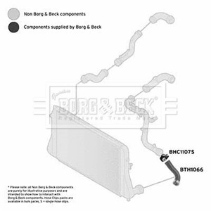 Ladeluftslange, Foran, Nede, Venstre, AUDI,SEAT,SKODA,VW, 3C0145832M
