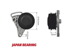 Strammerull, kilerem med ribber, AUDI,SKODA,VW, 58260511