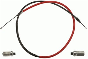 Kabel, parkeringsbremse, Bak, Høyre bak, Høyre, CITROËN XSARA PICASSO, 4745 W1, 4745 Z6, 96 437 319 80