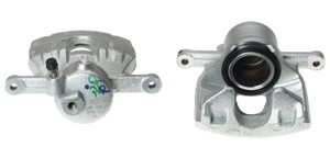 Bremsecaliper, Framaksel, Foran akselen, Venstre, VW POLO Sedan V, SKODA FABIA II, FABIA Combi II, 6RF 615 123