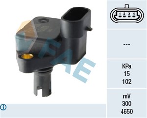 Sensor, sugerørtrykk, SKODA FELICIA I, FELICIA II, FELICIA Kombi I, FELICIA Kombi II, 047 906 051, 1920.7T