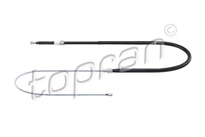 Kabel, parkeringsbremse, Bakre venstre, Høyre bak, SKODA OCTAVIA III, OCTAVIA Combi III, 5Q0 609 721AT