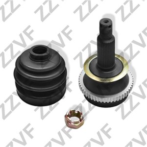 Leddsett, drivaksel, Bakaksel, Hjulside, HYUNDAI SANTA FÉ II, 49600-0W110, 49600-2B010