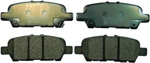 Bremseklosser sett, Bakaksel, NISSAN MURANO I, X-TRAIL, 044608H385, 41 06 014 08R, 44060 AL585, 44060 AL586, 44060 AL588, 44060 CB025, 4
