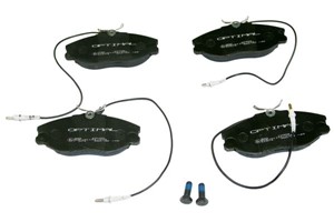 Bremseklosser sett, Framaksel, CITROËN XSARA, XSARA Break, XSARA Coupé, ZX, PEUGEOT 306 Halvkombi, 406, 406 Break, 406 Coupé, 4251 32, 4
