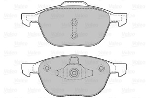 Bremseklosser sett, Framaksel, FORD,MAZDA,VOLVO, 1223682, 1321517, 1360305, 1508074, 1519528, 1566093, 1695810, 1712024, 1820037, 306835