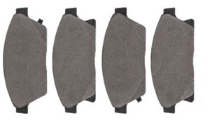 Bremseklosser sett, Framaksel, CHEVROLET,OPEL,VAUXHALL, 05 42 115, 13301234, 13412810, 16 05 178, 5 42 115