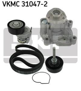 Vannpumpe + kileremsett, AUDI,SEAT,SKODA,VW, 03C 121 005 B, 03C 121 005 C, 03C 121 005 D, 03C 121 005 K, 03C 121 005 L, 03C 121 005 LX,