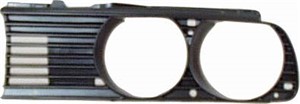 Radiatorgitter, Venstre, BMW 3 [E30], 3 Cabriolet [E30], 3 Touring [E30], 51 13 1 876 091