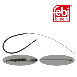 Kabel, parkeringsbremse, Bak, Bakre venstre, Høyre bak, SKODA SUPERB II, SUPERB Kombi II, 3T0 609 721 C