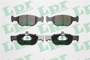 Bremseklosser sett, Framaksel, FIAT PUNTO, PUNTO Skåp/halvkombi, 71752982, 71770963, 77362170, 9948408, 9948410