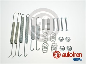 Tilbehørsett, bremsesko, Bakaksel, AUDI,SEAT,SKODA,VW, 1J0698545, 3A0698545, 608072600