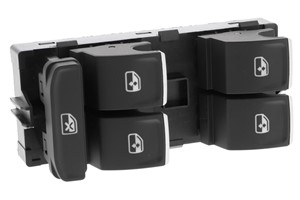 Bryter, vindusløfter, På førersiden, VW, 5G0 959 857 A, 5G0 959 857 G, 5G0 959 857