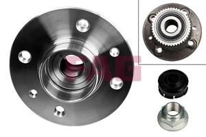 Hjullagersett, Bakaksel, NISSAN KUBISTAR Skåp, RENAULT KANGOO, KANGOO Express, 4320200QAC, 43202-00QAC, 77 01 208 075, 7701208075