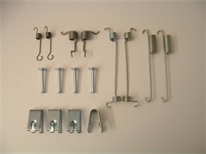 Tilbehørsett, bremsesko, Bak, Bakaksel, FORD,MAZDA, 1006004, 126075100, 6530751