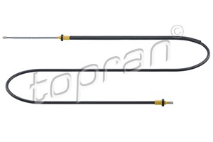 Kabel, parkeringsbremse, Bakre venstre, Høyre bak, DACIA,RENAULT, 6001 549 112