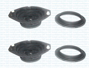 Støttelager fjærbein, Framaksel, RENAULT LAGUNA II, LAGUNA Grandtour II, 77 00 424 481, 77 01 207 537, 82 00 002 876
