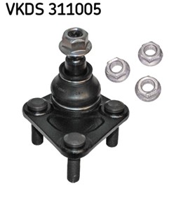 Bærekule, framaksel, Høyre eller venstre, Nede, AUDI A3, TT, TT Roadster, SEAT LEON, VW GOLF IV, NEW BEETLE, 8N0 407 365 A, 8N0 407 365