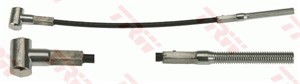 Kabel, parkeringsbremse, Foran, NISSAN MICRA III, MICRA C+C III, NOTE, 36402-AX000, 36402-CT40A