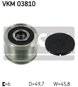 Frihjul, dynamo, MERCEDES-BENZ, 278 150 00 60, 646 155 01 15