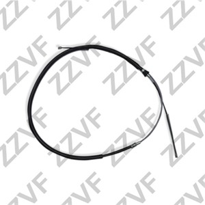 Kabel, parkeringsbremse, Bakre venstre, Høyre bak, SKODA ROOMSTER, ROOMSTER Praktik, 6Q7609721B, 6Q7609721D