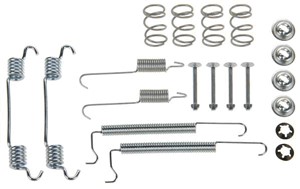 Tilbehørsett, bremsesko, Bakaksel, CHEVROLET,OPEL,VAUXHALL, 16007090, 16007340, 16107090, 92607090, 92607340