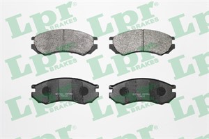 Bremseklosser sett, Framaksel, NISSAN PRIMERA, PRIMERA Hatchback, 4106045E86, 4106051E85, 4106072J25, 4106075J25