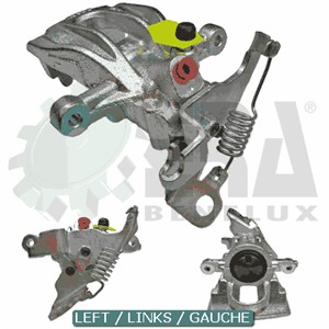 Bremsecaliper, Høyre bakaksel, FORD MONDEO III, MONDEO Sedan III, 1 356 388, 4S71 2552 AA